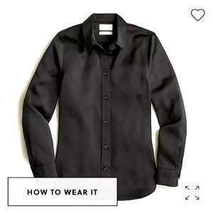 JCrew - Slim-fit drapey shirt